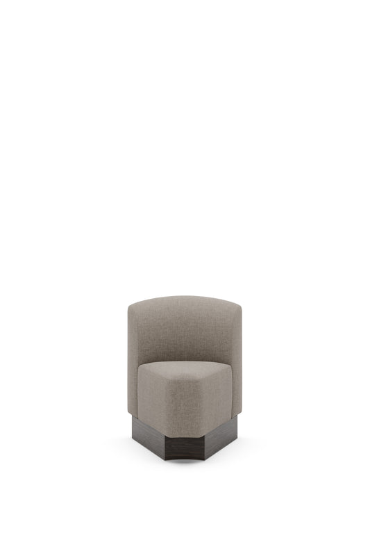 Shore Dining Curved Corner Inward, Plinth, Module 31