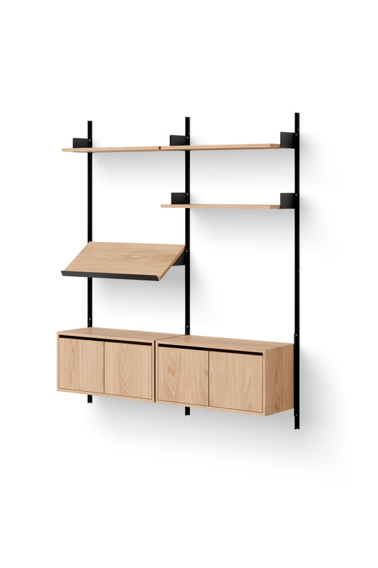 New Works Living Shelf Cabinets Low w. Doors