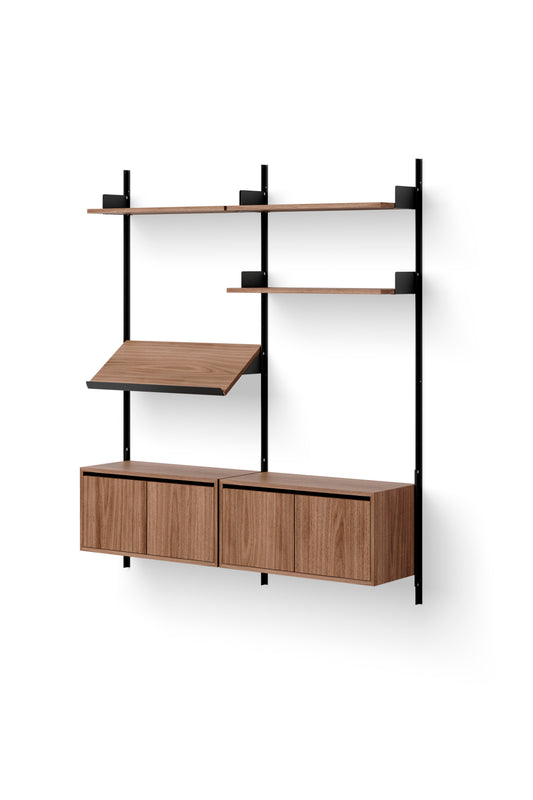 New Works Living Shelf Cabinets Low w. Doors