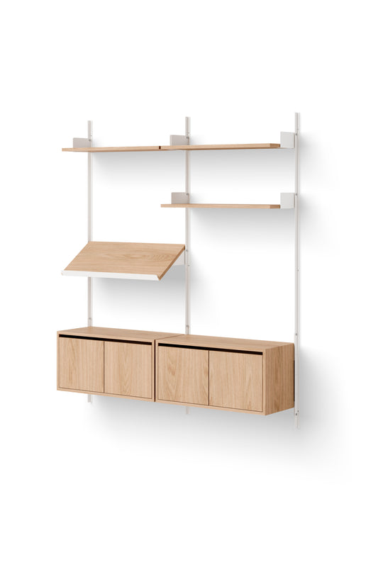 New Works Living Shelf Cabinets Low w. Doors