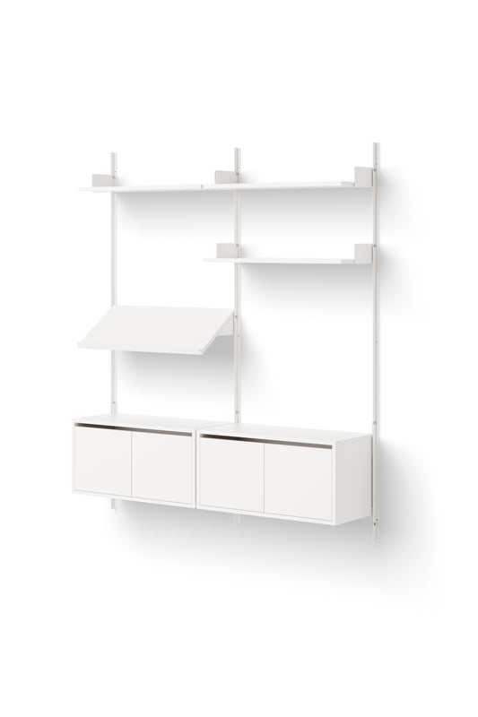 New Works Living Shelf Cabinets Low w. Doors