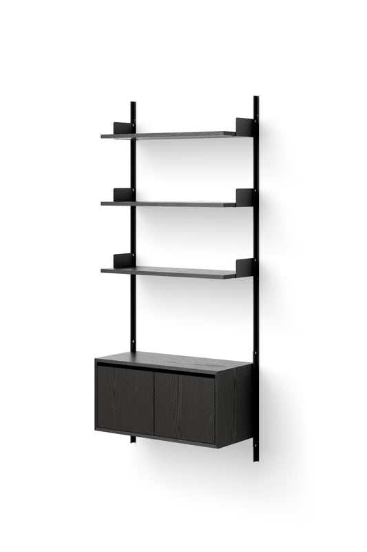 New Works Wall Shelf 1900 Cabinet Low w. Doors