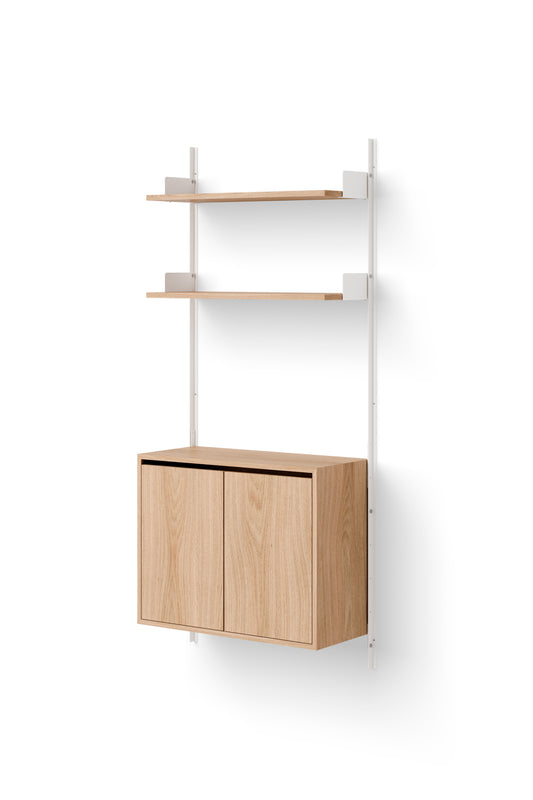 New Works Wall Shelf 1900 Cabinet Tall w. Doors