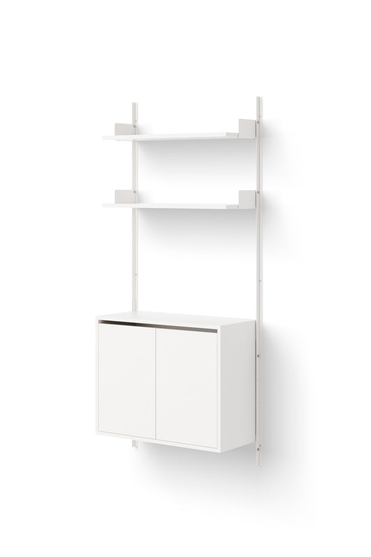 New Works Wall Shelf 1900 Cabinet Tall w. Doors